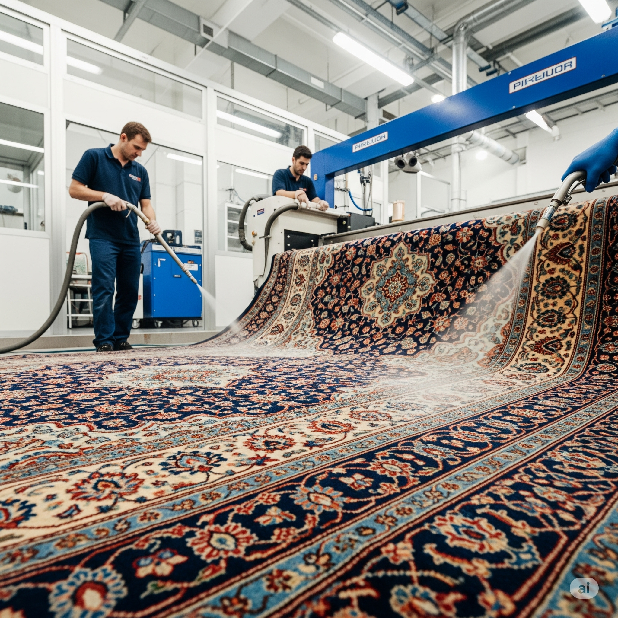 بهترین مرکز شستشوی فرش دستبافت در غرب تهران سعادت آباد