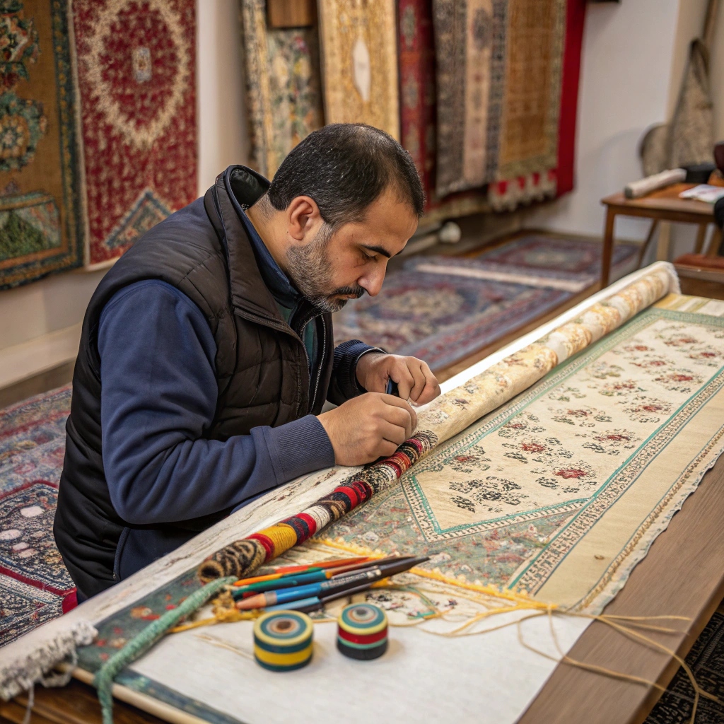 قالیشویی آئین خدمات بافت و شیرازه فرش در غرب تهران